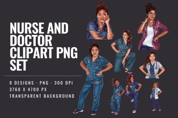 Download Doctor Clip Arts Watercolor Nurse Art - Premium Resources