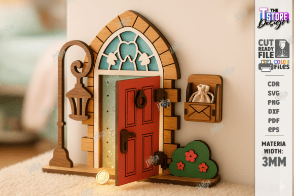 Download Tooth Fairy Door Laser Cut|Kids Room SVG - Kids room Collection