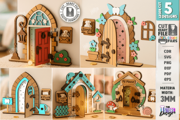 Download Tooth Fairy Door Laser Cut|Kids Room SVG - Kids room Collection
